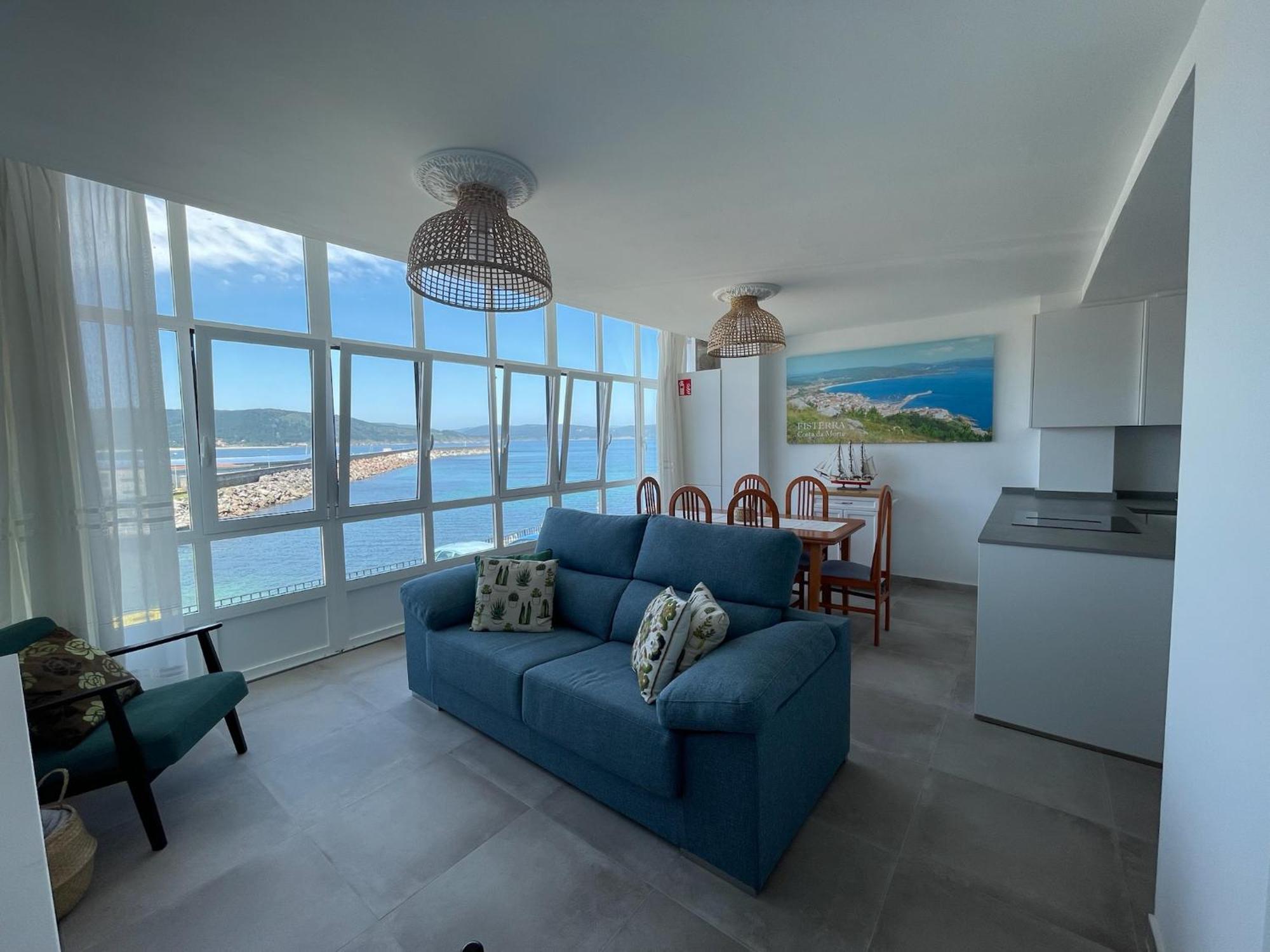 Апартаменты Mirador Playa Ribeira - Fisterra Экстерьер фото